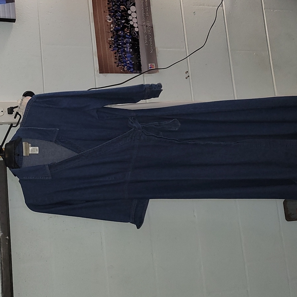 Denim dress size 10p